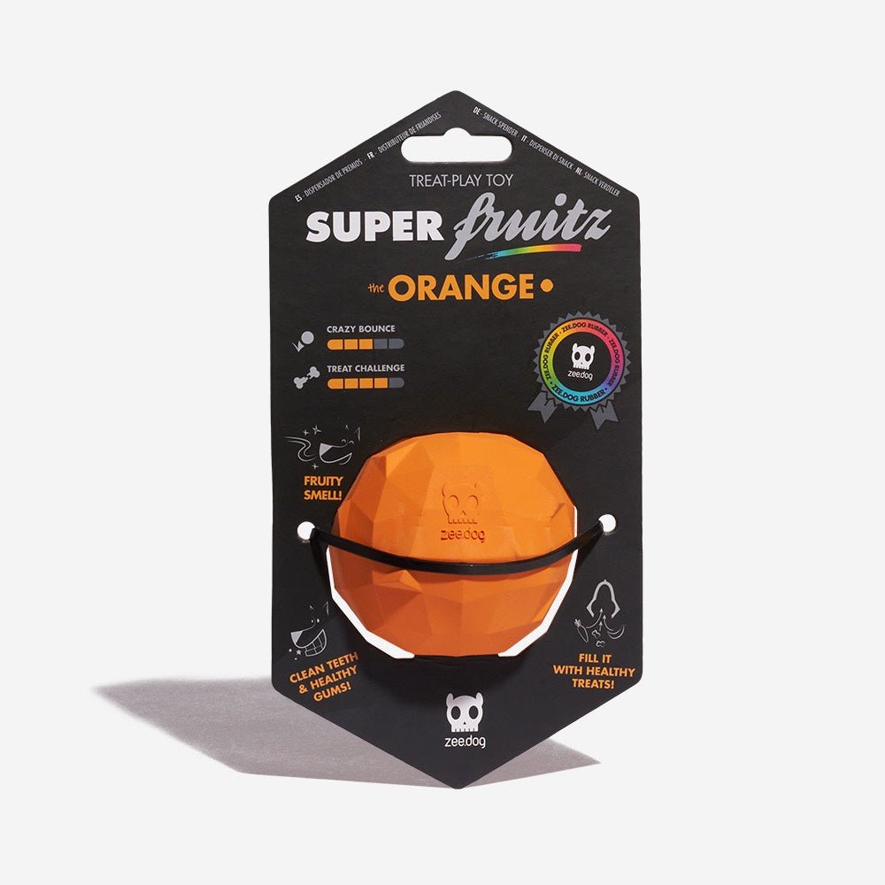 super orange | dog toy super orange | dog toy